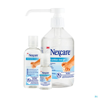 Nexcare gel desinfectant main 500ml