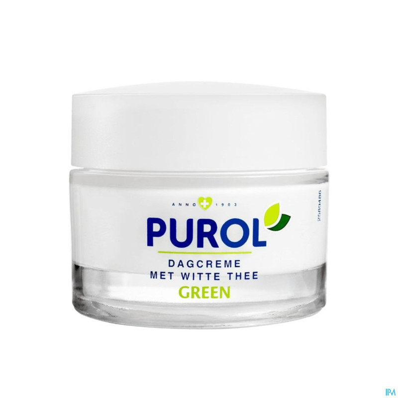 Purol green creme jour the blanc    50ml