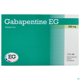 Gabapentine eg 300mg pi pharma    caps dur 200 pip