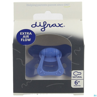 Difrax sucette natural 6m+ special edition sky