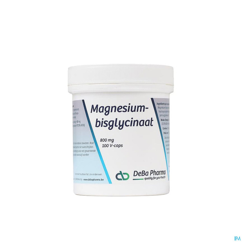 Magnesium bisglycinate 800mg    v-caps 100