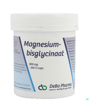 Magnesium bisglycinate 800mg    v-caps 100