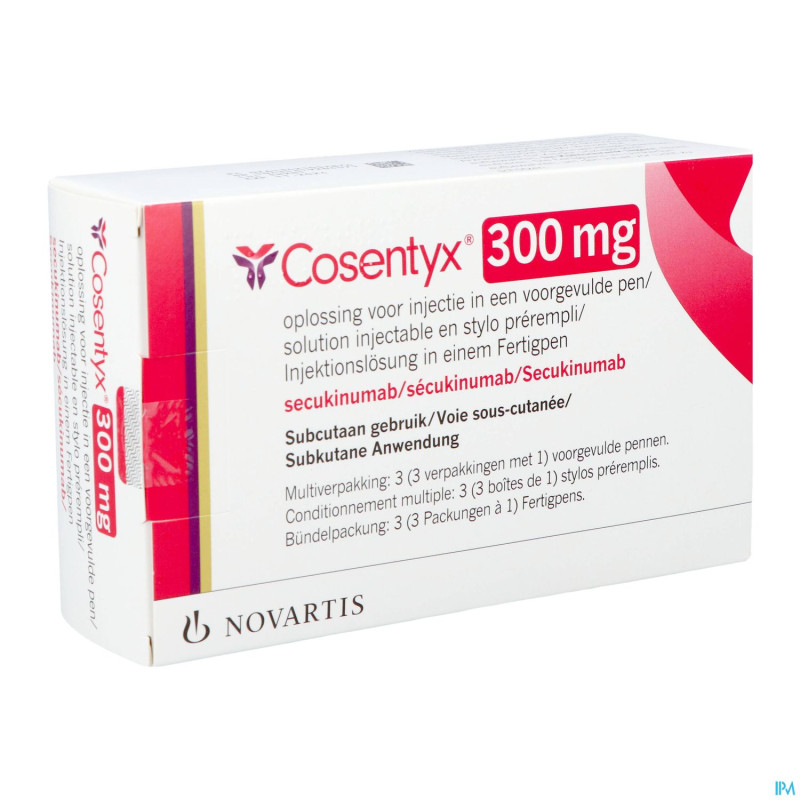 Cosentyx 300mg sol inj stylo prerempli  3