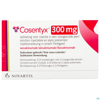 Cosentyx 300mg sol inj stylo prerempli  3