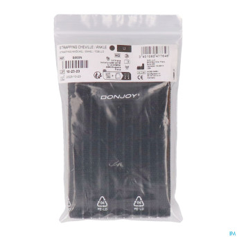 Donjoy strapping noir cheville