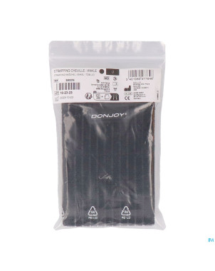 Donjoy strapping noir cheville