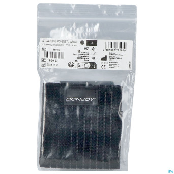 Donjoy strapping noir pouce
