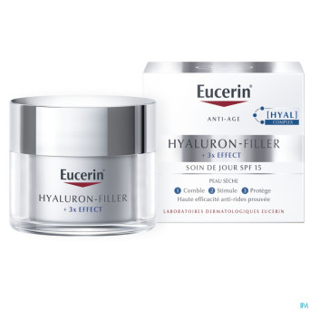 Eucerin hyaluron-filler x3 soin jour ip15 ps  50ml