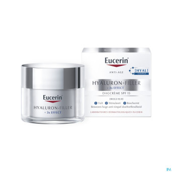 Eucerin hyaluron-filler x3 soin jour ip15 ps  50ml