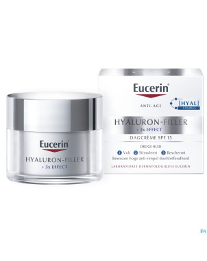Eucerin hyaluron-filler x3 soin jour ip15 ps  50ml