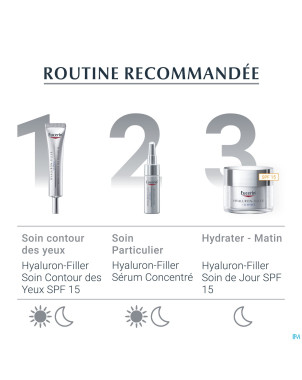 Eucerin hyaluron-filler x3 soin jour ip15 ps  50ml