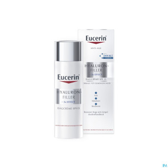 Eucerin hyaluron-filler x3 jour ip15 pn/m    50ml