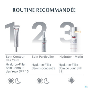 Eucerin hyaluron-filler x3 jour ip15 pn/m    50ml