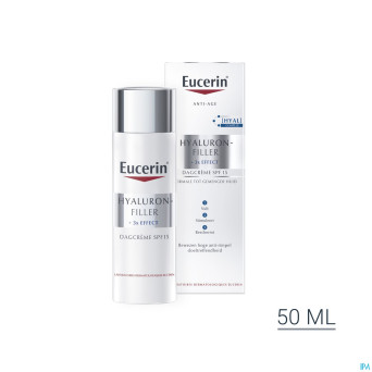 Eucerin hyaluron-filler x3 jour ip15 pn/m    50ml