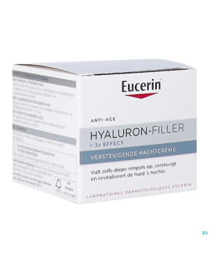 Eucerin hyaluron-filler x3 soin de nuit    50ml