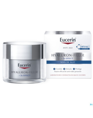 Eucerin hyaluron-filler x3 soin de nuit    50ml