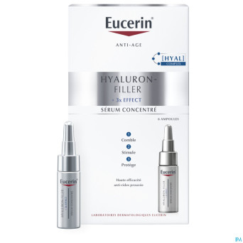Eucerin hyaluron-filler x3 serum concentre   6x5ml