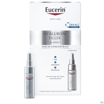 Eucerin hyaluron-filler x3 serum concentre   6x5ml