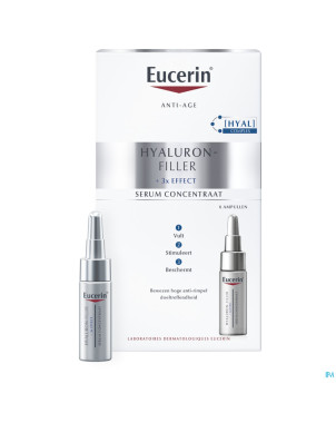 Eucerin hyaluron-filler x3 serum concentre   6x5ml