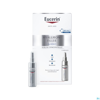 Eucerin hyaluron-filler x3 serum concentre   6x5ml