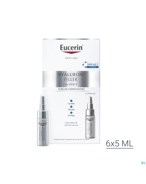 Eucerin hyaluron-filler x3 serum concentre   6x5ml