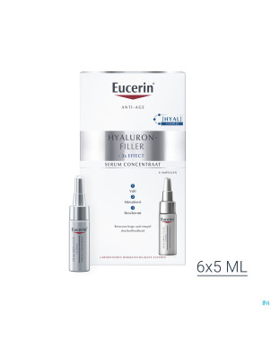 Eucerin hyaluron-filler x3 serum concentre   6x5ml