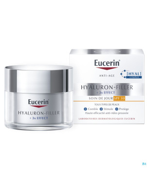 Eucerin hyaluron-filler x3 soin jour ip30    50ml