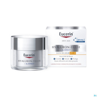 Eucerin hyaluron-filler x3 soin jour ip30    50ml