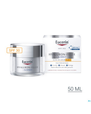 Eucerin hyaluron-filler x3 soin jour ip30    50ml