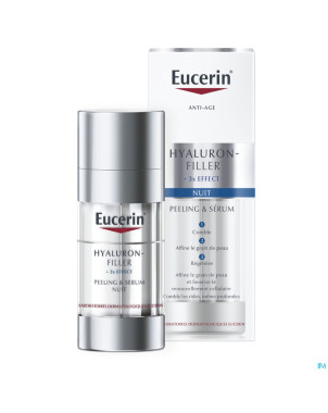 Eucerin hyaluron-filler x3 peeling&serum nuit 30ml