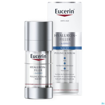 Eucerin hyaluron-filler x3 peeling&serum nuit 30ml
