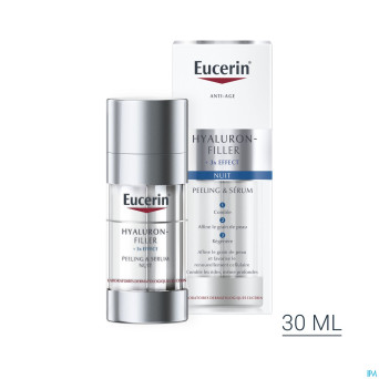 Eucerin hyaluron-filler x3 peeling&serum nuit 30ml