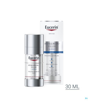 Eucerin hyaluron-filler x3 peeling&serum nuit 30ml