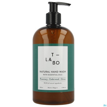 T-labo savon mains nat. romarin cedre citrus 500ml