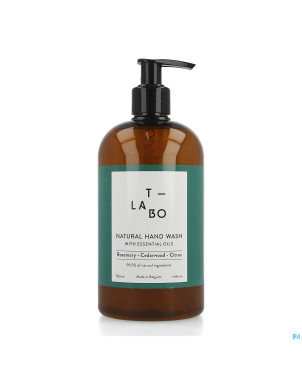 T-labo savon mains nat. romarin cedre citrus 500ml