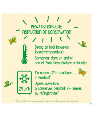 Olvarit 100 % vegetal banane  4x95g