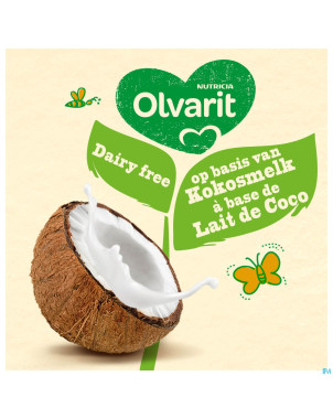 Olvarit 100 % vegetal banane  4x95g