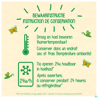 Olvarit 100 % vegetal mangue  4x95g