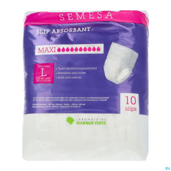 Semesa slip absorbant maxi l