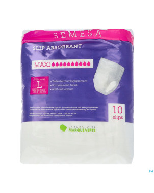 Semesa slip absorbant maxi l