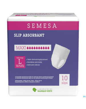 Semesa slip absorbant maxi l