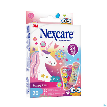 Nexcare happy kids girls    20