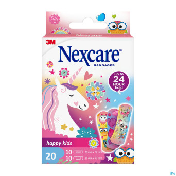 Nexcare happy kids girls    20