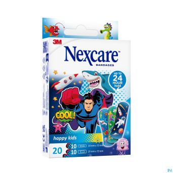Nexcare happy kids boys    20