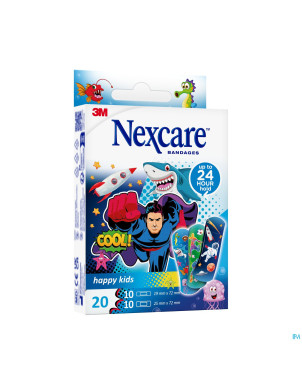 Nexcare happy kids boys    20