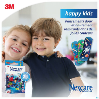 Nexcare happy kids boys    20