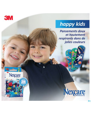 Nexcare happy kids boys    20