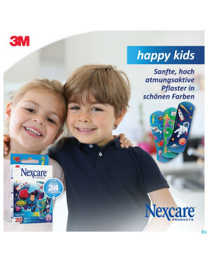 Nexcare happy kids boys    20