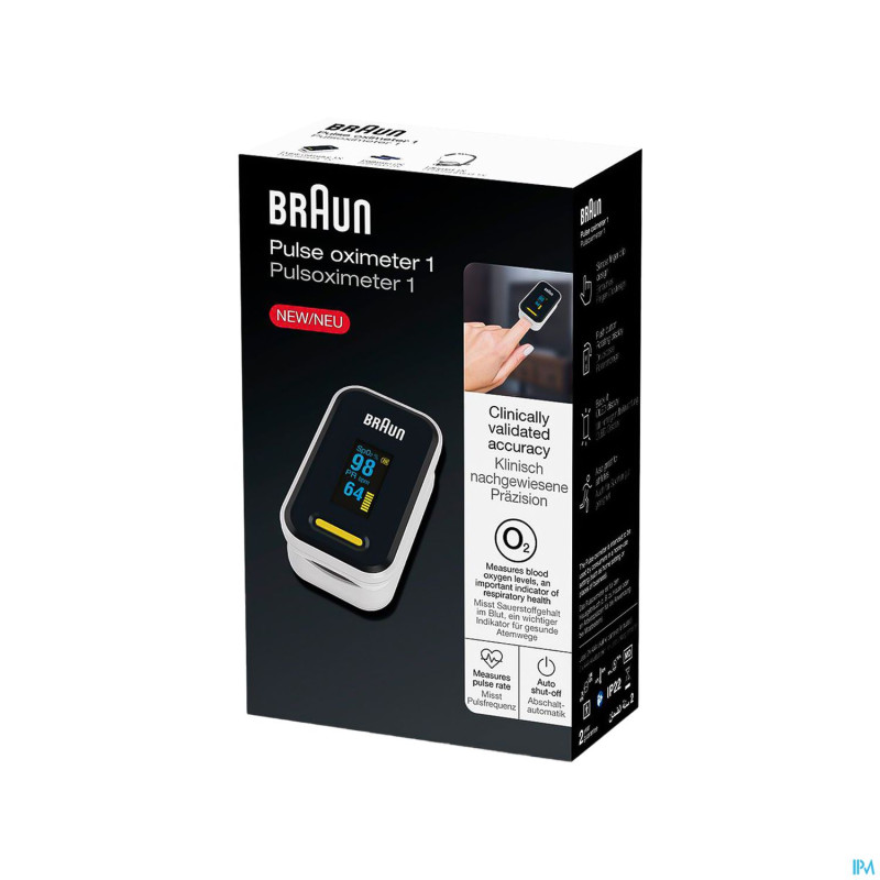 Braun oxymetre pouls    1