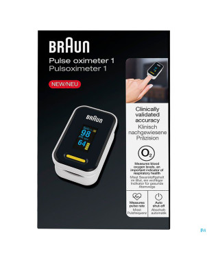 Braun oxymetre pouls    1